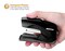 Heavy Duty Stapler, 40 Sheet Capacity, No Jam, Half Strip, Fits into the Palm of Your Hand, For Classroom, Office or Desk, Black